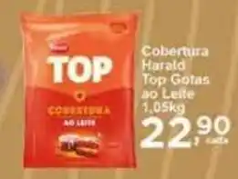 Rossi Supermercado Cobertura Harald Top Gotas ao leite 1.05kg oferta