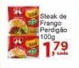 Rossi Supermercado Steak de frango Perdigao 100g oferta