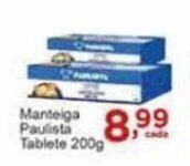 Rossi Supermercado Manteiga Paulista Tablete 200g oferta