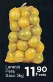 Rossi Supermercado Laranja Pera Saco 5kg oferta