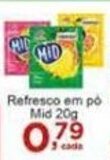 Rossi Supermercado Refresco em po Mid 20g oferta