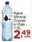 Rossi Supermercado Agua Mineral Crystal c/ Gas 1.5L oferta