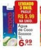 Rossi Supermercado Agua de Coco Sococo 1L oferta