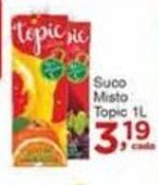 Rossi Supermercado Suco Misto Topic 1L oferta