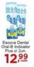 Rossi Supermercado Escova Dental Oral B Indicator Plus c/2 oferta