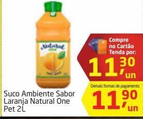 Suco de laranja natural one 2l