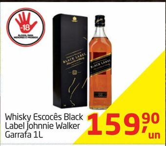 Tenda Atacado Whisky escocês johnnie walker 1l oferta