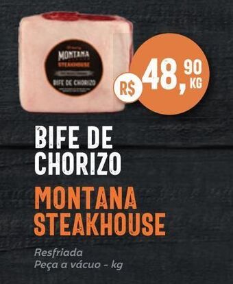 Bife de chorizo montana steakhouse kg