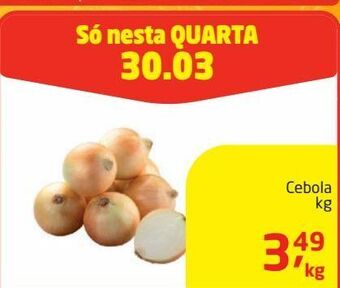 Tenda Atacado Cebola kg oferta