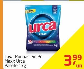 Tenda Atacado Lava-roupas em pó maxx urca pacote 1kg oferta