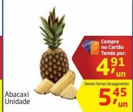 Tenda Atacado Abacaxi unidade oferta