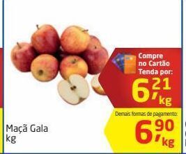 Tenda Atacado Maçã gala kg oferta