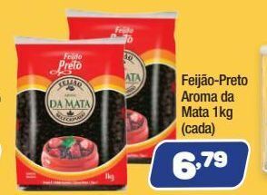 Costazul Supermercados Feijão-preto aroma da mata 1kg (cada) oferta