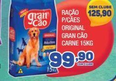 Costazul Supermercados Ração p/cães original gran cão carne 15kg oferta