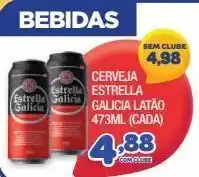 Costazul Supermercados Cerveja estrella galicia latão 473ml (cada) oferta