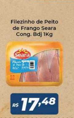 Atakarejo Filezinho De Peito De Frango Seara Cong. Bdj oferta