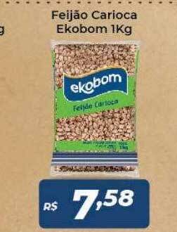Atakarejo Feijão Carioca Ekobom oferta