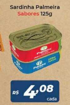 Atakarejo Sardinha Palmeira Sabores oferta