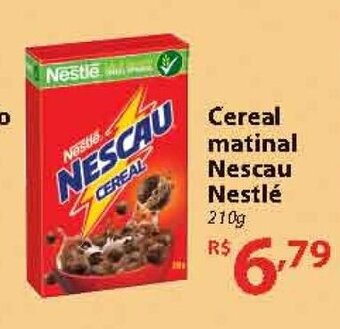 Nacional Cereal Matinal Nescau Nestle 210g oferta