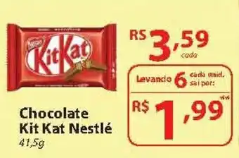 Nacional Chocolate Kit Kat Nestle 41.5g oferta