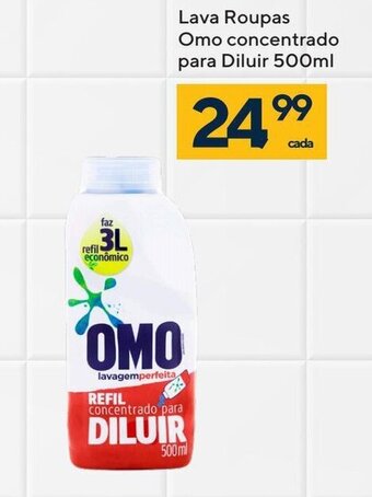 Coop Lava roupas Omo Concentrado para Diluir 500ml oferta