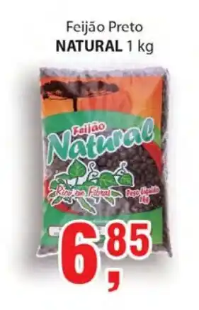 Supermercados Mundial Feijao Preto Natural 1kg oferta