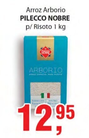 Supermercados Mundial Arroz Arborio Pilecco Nobre 1kg oferta