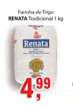 Supermercados Mundial Farinha de trigo Renata 1kg oferta