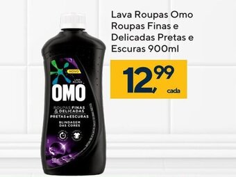 Lava roupas Omo roupas Finas e Delicadas Pretas e Escuras 900ml