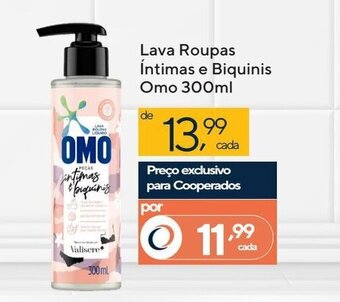Coop Lava roupas Intimas e Biquinis Omo 300ml oferta