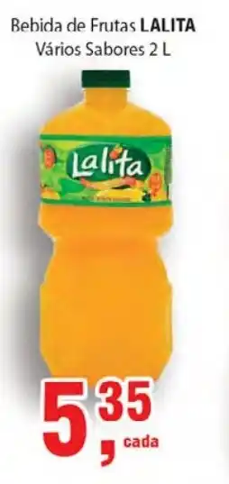 Supermercados Mundial Bebida de Frutas Lalita 2L oferta