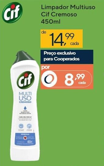 Coop Limpador Multiuso Cif cremoso 450ml oferta