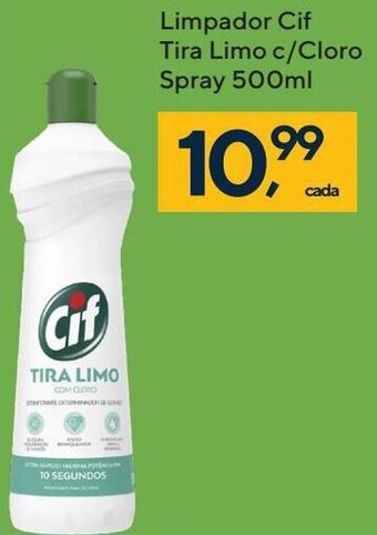 Coop Limpador Cif Tira Limo c/ Cloro spray 500ml oferta