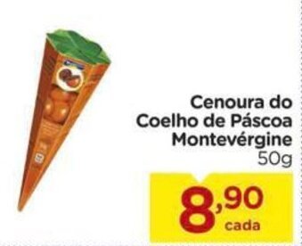 Cenoura do coelho de Pascoa Montevergine 50g