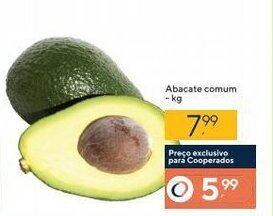 Coop Abacate Comum 1kg oferta