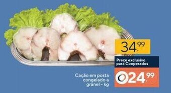 Coop cacao em Posta Congelado a granel 1kg oferta
