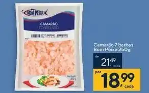 Coop Camarao 7 Barbas Bom Peixe 250g oferta