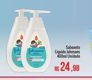 Mart Minas Sabonete liquido johnsons 400ml unidade oferta