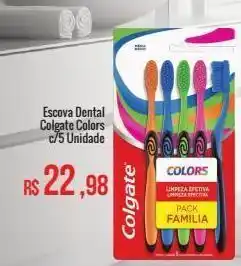 Mart Minas Escova dental colgate colors oferta