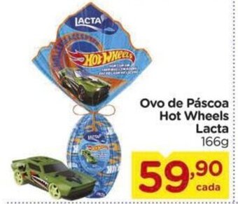 Carrefour Ovo de Pascoa Hot Wheels lacta 166g oferta