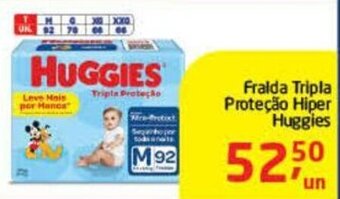 Tenda Atacado Fralda Tripla Protecao Hiper Huggies oferta