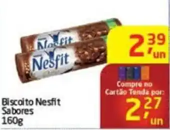 Tenda Atacado Biscoito Nesfit Sabores 160g oferta
