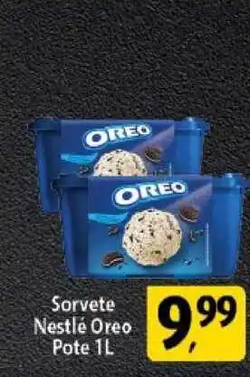 Coelho Diniz Sorvete Nestlé Oreo 1L oferta