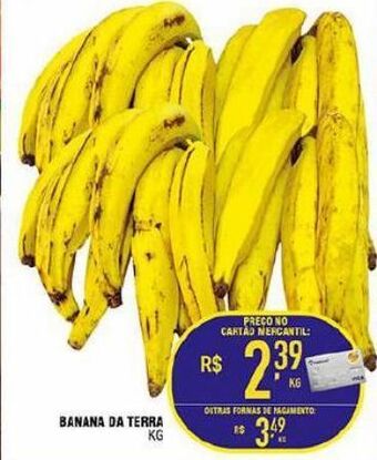 Mercantil Rodrigues Banana da terra kg oferta