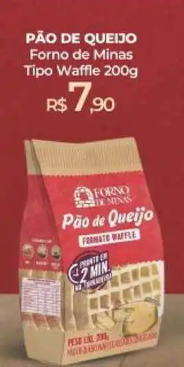 Peg Pese Pão De Queijo Forno De Minas Tipos Waffle 200g oferta
