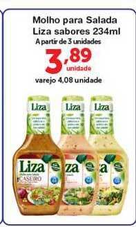 Molho Para Salada Liza Sabores 234ml