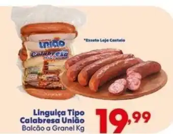 Linguica Tipo Calabresa Uniao 1kg