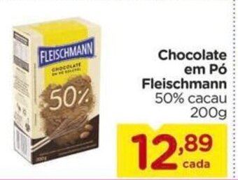 Carrefour Chocolate em po Fleischmann 200g oferta