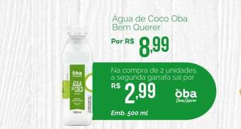 Oba Hortifruti água De Coco Oba Bem Querer oferta