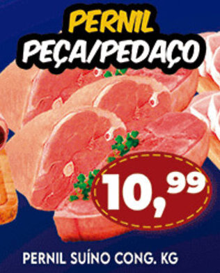 Pernil suino congelado 1kg
